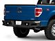 Armour Rear Bumper with LED Lights; Black (17-22 F-250 Super Duty)