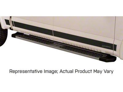 Putco Black Platinum Rocker Panels with Super Duty Logo (11-16 F-250 Super Duty w/ 6-3/4-Foot Bed)