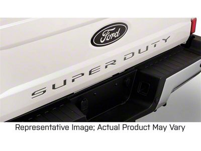 Putco Black Platinum Tailgate Insert Letters (11-16 F-250 Super Duty)