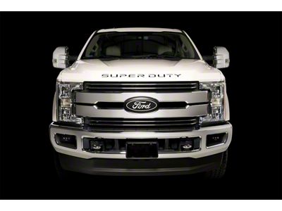 Putco Black Platinum Tailgate Insert Letters (17-19 F-250 Super Duty)
