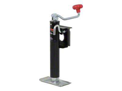 Bracket-Mount Swivel Trailer Jack with Top Handle; 2,000 lb.