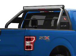 Classic Roll Bar with 50-Inch LED Light Bar; Black (11-16 F-250 Super Duty)