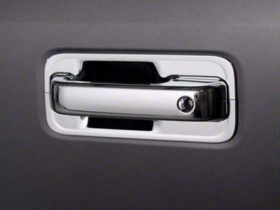 Door Handle Covers; Chrome (17-22 F-250 Super Duty SuperCrew)