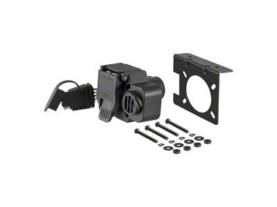 Dual-Output 7 and 4-Way Connector with Backup Alarm (11-25 F-250 Super Duty)