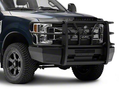 Elevation Front Bumper; Fine Textured Black (17-22 F-250 Super Duty)