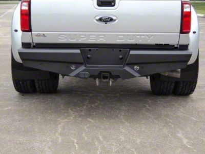 Elevation Rear Bumper; Fine Textured Black (11-16 F-250 Super Duty)