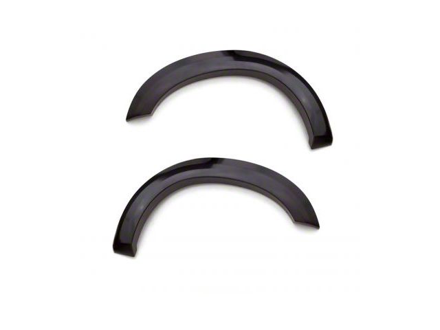 Elite Series Extra Wide Style Fender Flares; Front and Rear; Textured Black (17-22 F-250/F-350 Super Duty SRW)