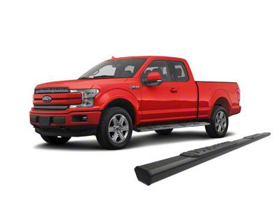 Epic Aluminum Running Boards; Black (17-25 F-250 Super Duty SuperCrew)