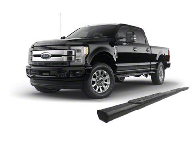 Epic Aluminum Running Boards; Black (17-25 F-250 Super Duty SuperCab)