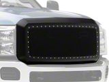 RedRock Evolution Stainless Steel Wire Mesh Upper Replacement Grille; Black (11-16 F-250 Super Duty)