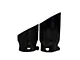 Angled Cut Dual Wall Round Exhaust Tips; 5-Inch; Matte Black (11-24 F-250 Super Duty)