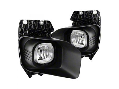 Factory Style Fog Lights; Clear (11-15 F-250 Super Duty)