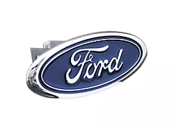 Ford Class II Hitch Cover; Chrome (Universal; Some Adaptation May Be Required)