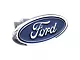 Ford Class II Hitch Cover; Chrome (Universal; Some Adaptation May Be Required)