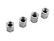 Valve Stem Caps with Ford Oval Logo; Set of 4 (Universal; Some Adaptation May Be Required)