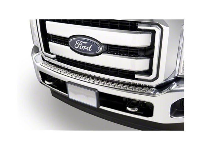 Putco Front Bumper Cover Only; Stainless Steel (11-16 F-250 Super Duty)