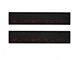 Front Door Sill Protection with Super Duty Logo; Raw Carbon Fiber; Black and Red (17-24 F-250 Super Duty)
