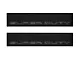 Front Door Sill Protection with Super Duty Logo; TUF-LINER Black; Black and Gray (17-24 F-250 Super Duty)