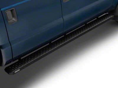 Westin Grate Steps Running Boards; Textured Black (11-16 F-250 Super Duty SuperCrew)
