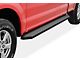 H-Style Running Boards; Black (17-24 F-250 Super Duty SuperCab)