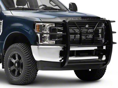 HD Grille Guard; Black (17-22 F-250 Super Duty)