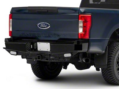 Westin HDX Bandit Rear Bumper; Textured Black (17-22 F-250 Super Duty)