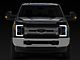 LED DRL Projector Headlights with Amber Corner Lights; Black Housing; Clear Lens (17-19 F-250 Super Duty w/ Factory Halogen Headlights)