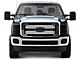 Factory Style Headlights with Clear Corner Lights; Chrome Housing; Smoked Lens (11-16 F-250 Super Duty)