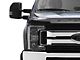 Headlights with Clear Corners; Chrome Housing; Clear Lens (17-19 F-250 Super Duty w/ Factory Halogen Headlights)