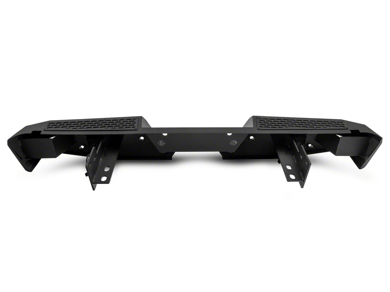 Rough Country Heavy Duty Rear LED Bumper For 2017-2022 Ford F-250/F-350 – Part 10788, Powdercoated Steel