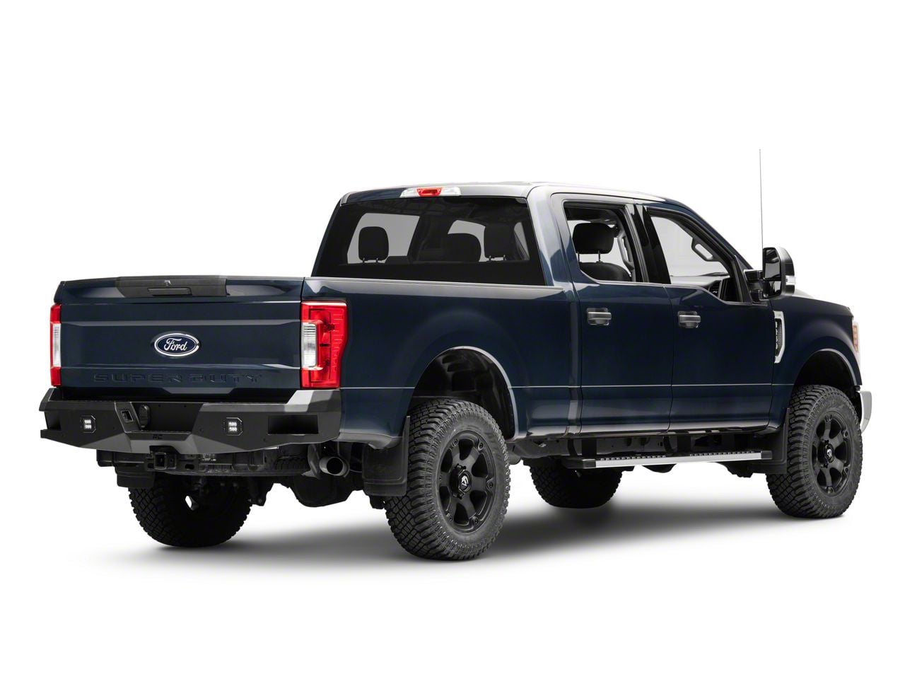 Rough Country F-250 Super Duty Heavy Duty LED Rear Bumper 10788 (17-22 F-250  Super Duty, Excluding Platinum) - Free Shipping