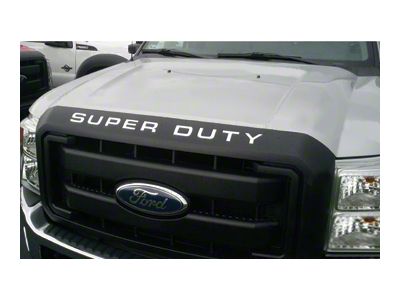 Hood Insert Letters; Chrome Mirror (11-16 F-250 Super Duty)