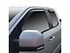 In-Channel Window Deflectors; Front and Rear; Smoke (17-24 F-250 Super Duty SuperCab)