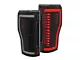 LED Tail Lights; Black Housing; Clear Lens (17-19 F-250 Super Duty w/ Factory Halogen Non-BLIS Tail Lights)
