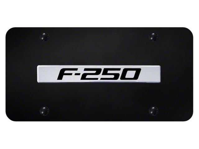 F-250 License Plate (Universal; Some Adaptation May Be Required)