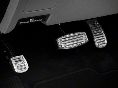 Putco Liquid Pedal Covers; Track Design (17-22 F-250 Super Duty)