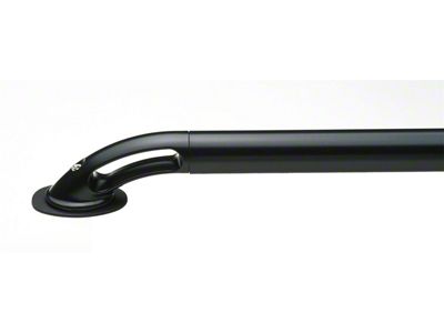 Putco Locker Side Bed Rails; Black (17-25 F-250 Super Duty)