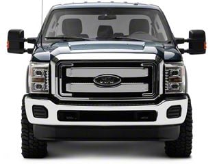 Fit 05-07 Ford F250 F350 Super Duty Pickup Chrome Headlight +DRL Signal+LED Bulb Fit 05-07 Ford F250 F350 Super Duty Pickup Chrome Headlight +DRL Signal+LED Bulb