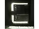 AlphaRex LUXX-Series LED Projector Headlights; Black Housing; Clear Lens (11-16 F-250 Super Duty)