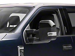 Mirror Covers; Black (17-23 F-250 Super Duty)