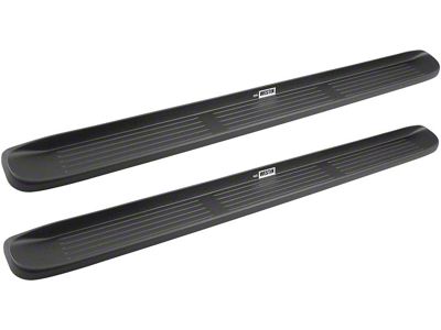 Molded Unlighted Running Boards; Black (11-16 F-250 Super Duty SuperCrew)