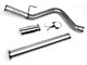 Muffler Catback Exhaust System; Single Tip; Stainless Steel (11-14 6.7L F-250 Super Duty SuperCab w/ 6-3/4-Foot Bed)
