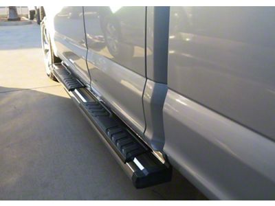 OE Style Running Boards; Polished (17-24 F-250 Super Duty SuperCab)