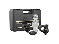 OEM Puck System 2-5/16-Inch Gooseneck Ball and Safety Chain Anchor Kit (13-22 F-250 Super Duty)