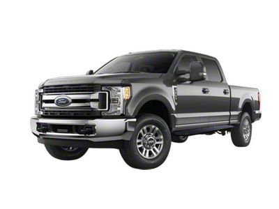 Peerless Running Boards; Black (17-24 F-250 Super Duty SuperCrew)