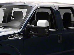 Powered Heated Memory Power Folding Towing Mirrors; Chrome (11-16 F-250 Super Duty)