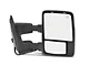 Powered Heated Memory Power Folding Towing Mirrors; Chrome (11-16 F-250 Super Duty)