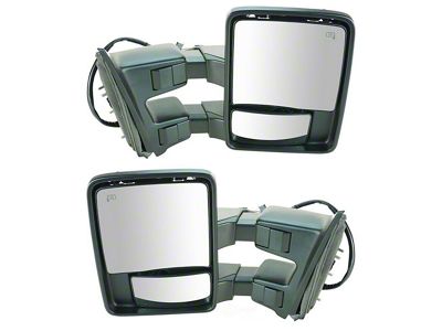 Powered Heated Memory Power Folding Towing Mirrors without Cap (11-16 F-250 Super Duty)