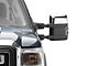 Powered Heated Power Folding Towing Mirrors; Chrome (11-16 F-250 Super Duty)