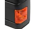 Powered Heated Towing Mirrors with Amber LED Turn Signals; Black (11-16 F-250 Super Duty)